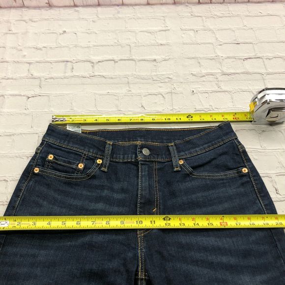 Levi's 541 Athletic Taper Fit Jeans Men Size 30x32 Dark Blue Denim B195 -5 - Picture 2 of 16